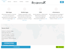 Tablet Screenshot of designersx.com